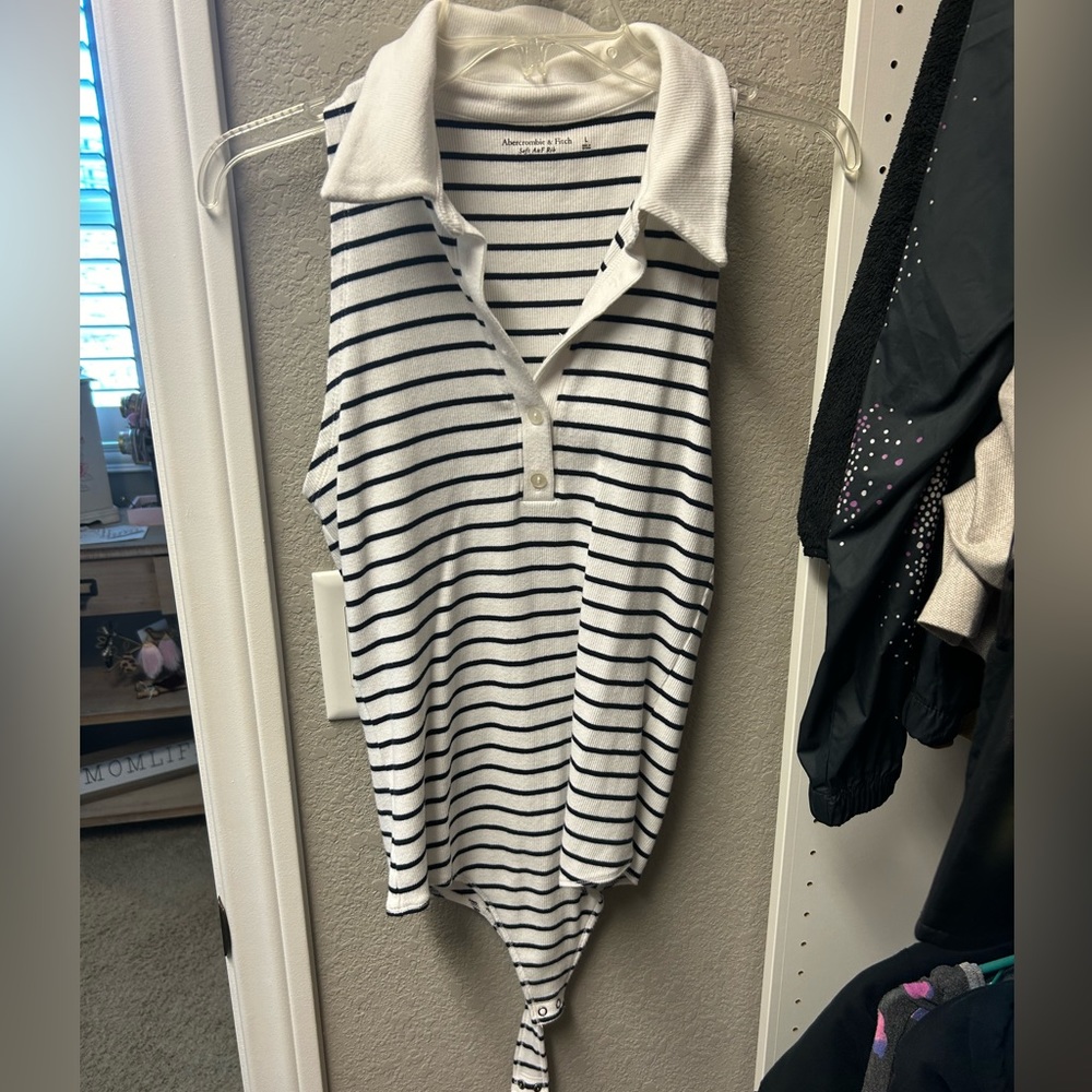 Abercrombie And fitch polo bodysuit tank